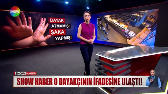Dayak atmamış, şaka yapmış! 