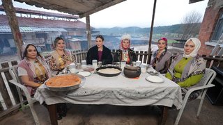 Emine Güngören Kılık’ın evine konuk olundu.