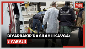 Diyarbakır'da silahlı kavga: 3 yaralı!