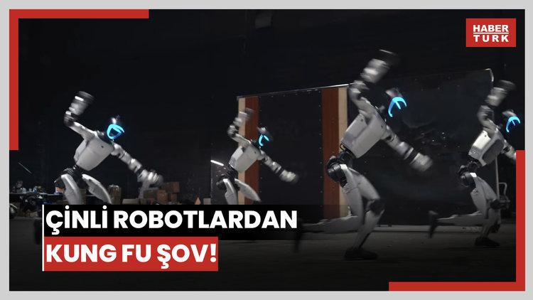 Çinli robotlardan Kung Fu şov!