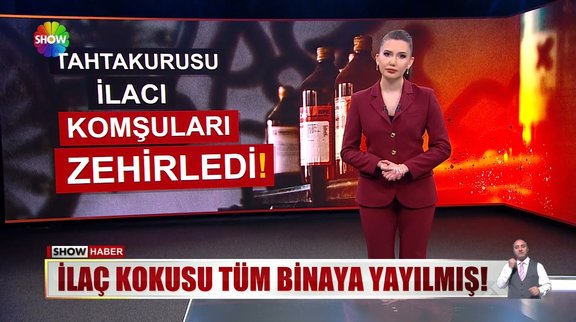 Tahtakurusu ilacı komşuları zehirledi!