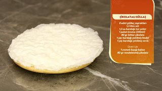 Çikolatalı güllaç tarifi! 