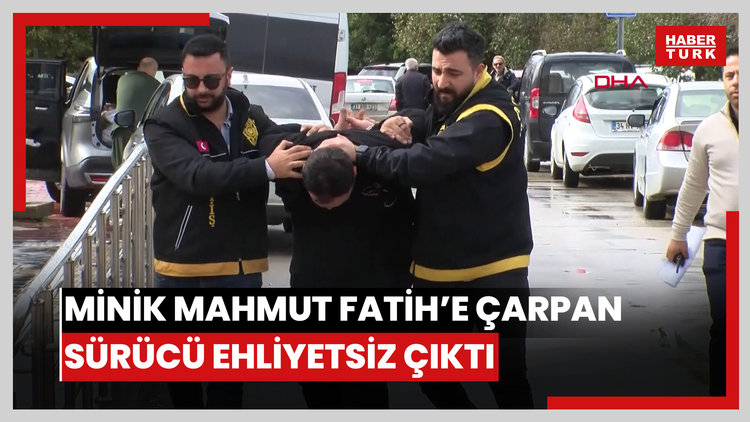 Mahmut Fatih'e çarpan sürücü ehliyetsiz çıktı