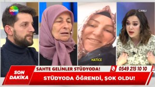 Sahte gelinler stüdyoda!