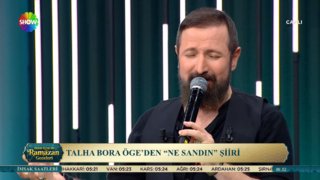 Talha Bora Öge'den kalplere dokunan şiir.