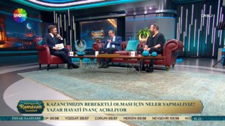Yazar Hayati İnanç bereketli kazancı anlatıyor.