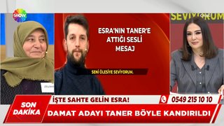 Esra'nın Taner'e attığı sesli mesajlar! 