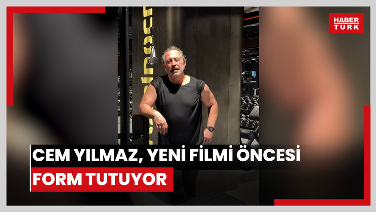 Cem Yılmaz, yeni filmi öncesi form tutuyor
