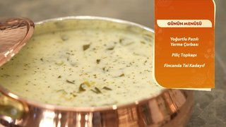 Yoğurtlu pazılı yarma çorbası tarifi!