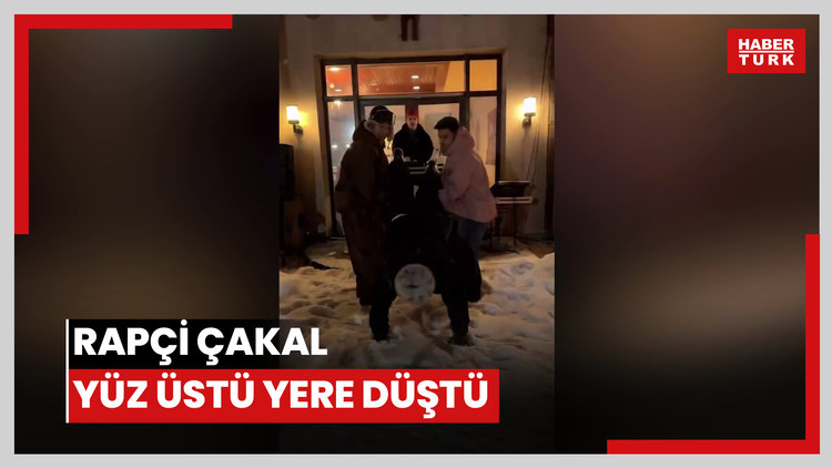 Rapçi Çakal yüz üstü yere düştü