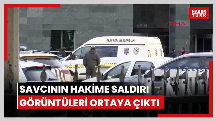 Savcının hakime silahlı saldırısı sonrası yaşananların görüntüleri ortaya çıktı
