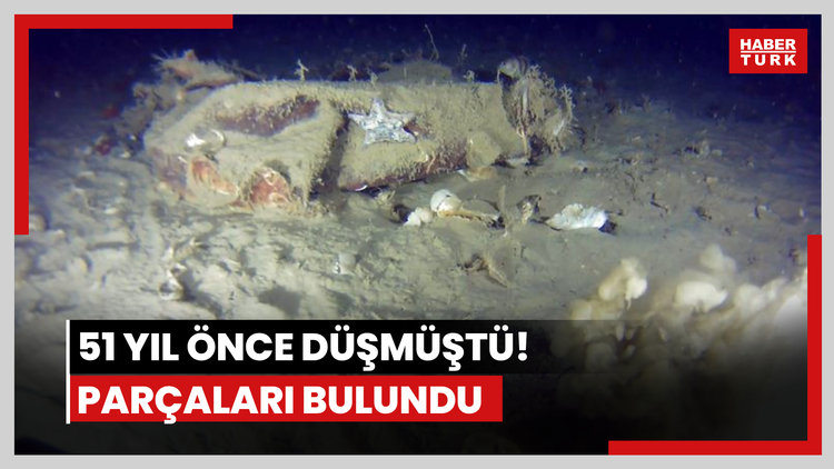 51 yıl önce düşmüştü! Parçaları bulundu