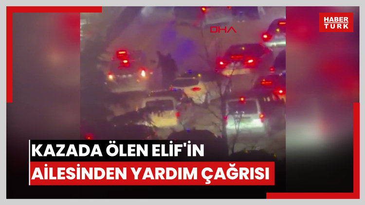 Kazada ölen Elif'in ailesinden yardım çağrısı