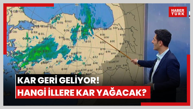 Kar geri geliyor! Hangi illere kar yağacak?