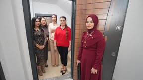 Şuara gelinden sıra dışı karşılama!