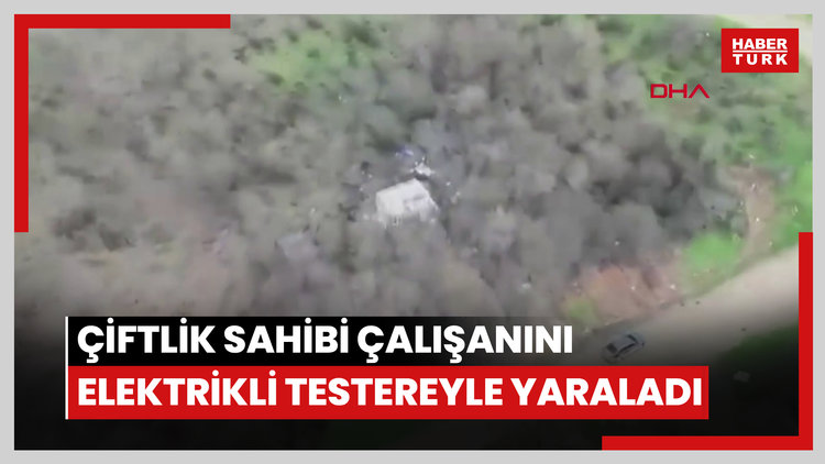 Arnavutköy'de çiftlik sahibi çalışanını elektrikli testereyle yaraladı