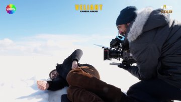 Veliaht'ın yürekleri dağlayan kar kirazı sahnesinin kamera arkası!