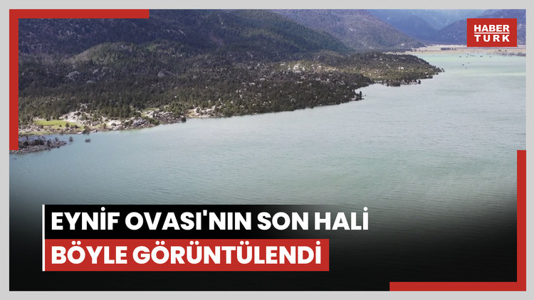 Yeni Antalya-Konya Karayolu Eynif Ovası'nın son hali böyle görüntülendi