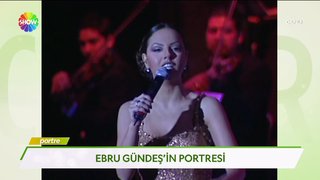 Ebru Gündeş'in portresi!