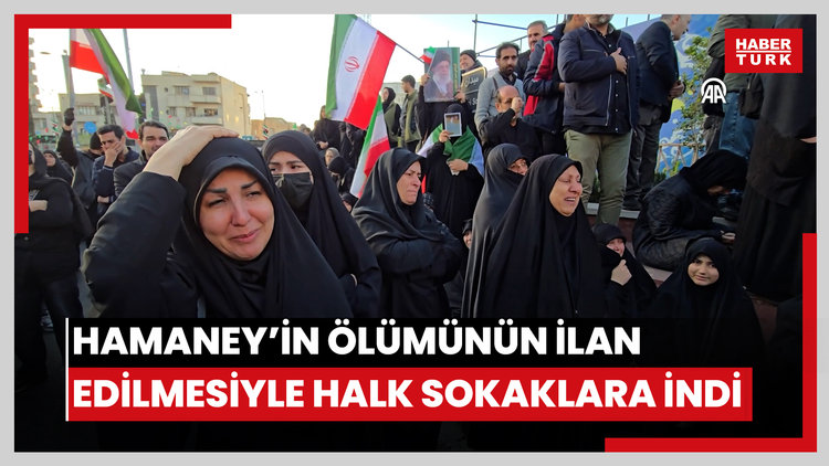 Hamaneyin ölümünün ilan edilmesiyle halk İnkılap Meydanı'nda toplandı