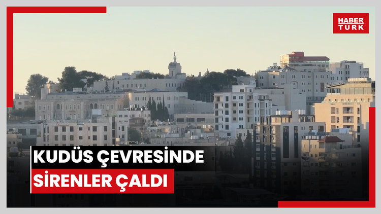 İran'ın İsrail'e yeni saldırılar düzenlemesiyle Kudüs çevresinde sirenler çaldı
