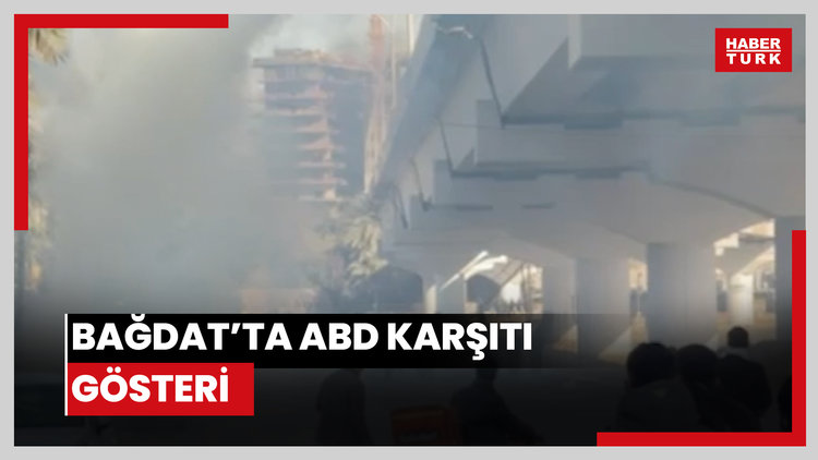 Bağdat'ta ABD karşıtı gösteri