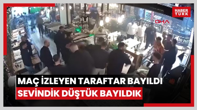 Zeytinburnu'nda maç izleyen taraftar gol sırasında bayıldı: Sevindik düştük bayıldık