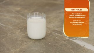 Aside tatlısı tarifi! 