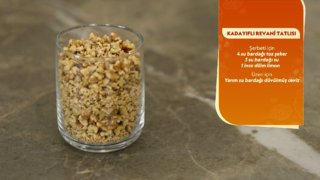 Kadayıflı revani tatlısı tarifi!