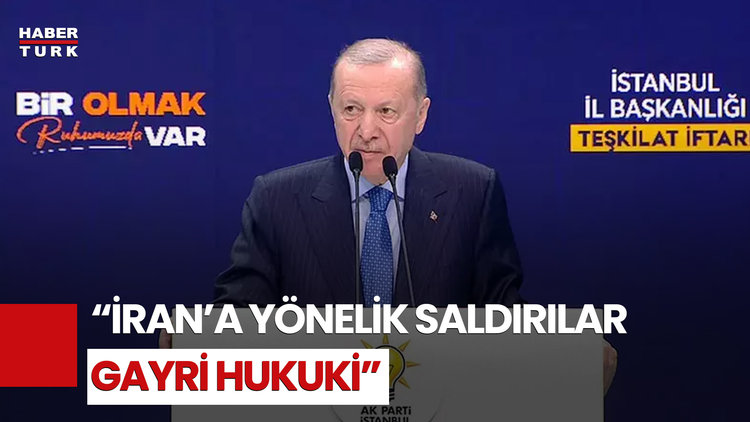 Cumhurbaşkanı Erdoğan: "Yanı Başımızda Savaş İstemiyoruz"