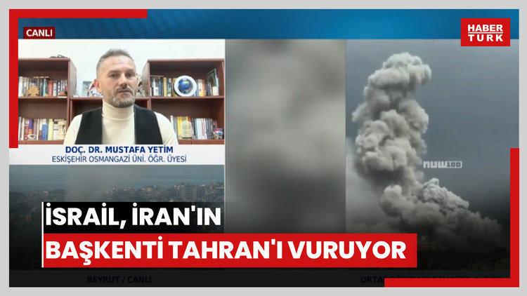İsrail, İran'ın başkenti Tahran'ı vuruyor