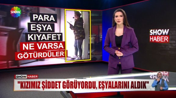 Eniştelerinin evine böyle girdiler!