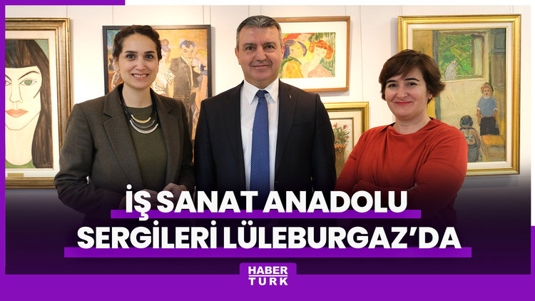 İş Sanat Anadolu Sergileri Lüleburgaz'daydı