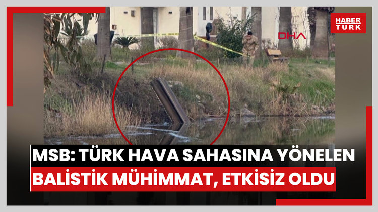 MSB: İran'dan ateşlenip Türk hava sahasına yönelen balistik mühimmat, etkisiz hale getirildi