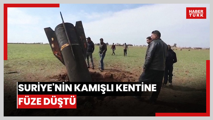 Suriye'nin Kamışlı kentine füze düştü