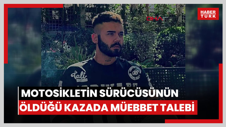 Zeytinburnu'nda otomobil ile çarpışan motosikletin sürücüsünün öldüğü kazada müebbet hapis talebi