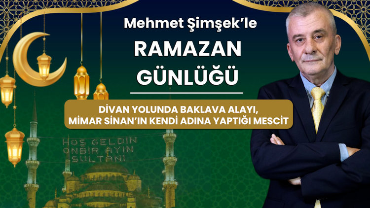 Divan yolunda baklava alayı, Mimar Sinan'ın kendi adına yaptığı mescit