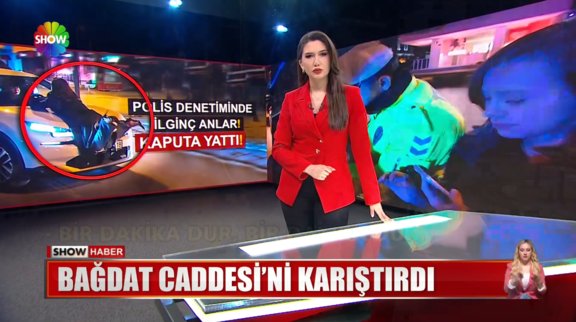 Bağdat Caddesi’ni karıştıran kadın!