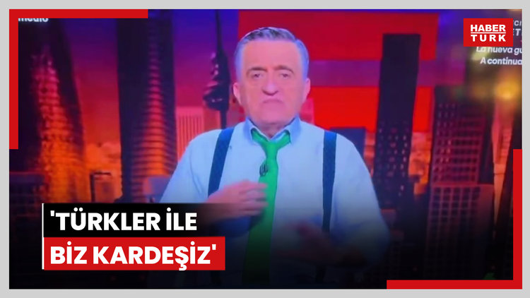'Türkler'le biz kardeşiz'