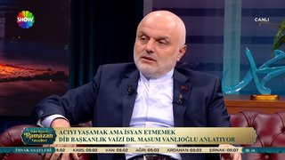 Acıyı yaşamak ama isyan etmemek!