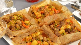 İftar sofrasına yakışacak kağıt kebabı tarifi...