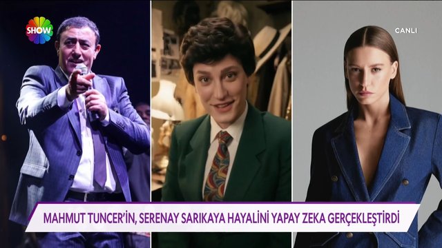 Serenay Sarıkaya, Mahmut Tuncer oldu!