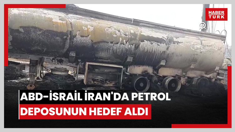 ABD-İsrail İran'da petrol deposunun hedef aldı