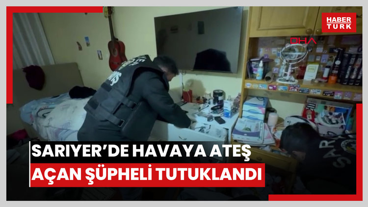 Sarıyer'de silahla havaya ateş açtı tutuklandı: İşi 30 bin liraya aldım parayı alamadım