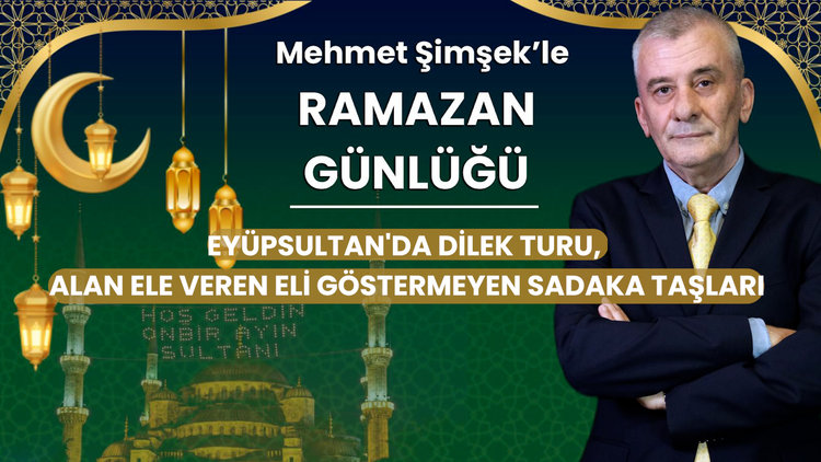 Eyüpsultan'da dilek turu, alan ele veren eli göstermeyen sadaka taşları