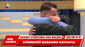 Didem Arslan Yılmaz, 21 yıl sonra baba ile oğulu kavuşturdu!