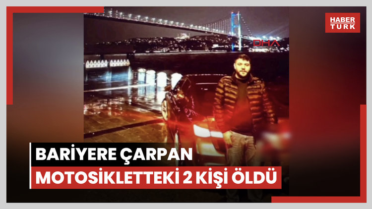 Fatih'te bariyere çarpan motosikletteki 2 kişi öldü