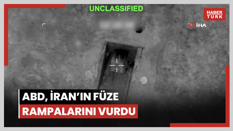 ABD, İran'ın füze rampalarını vurdu