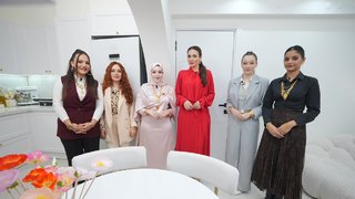 Tuba Özen’in evine konuk olundu. 