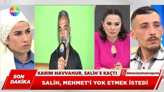 Suçlanan Salih canlı yayında!